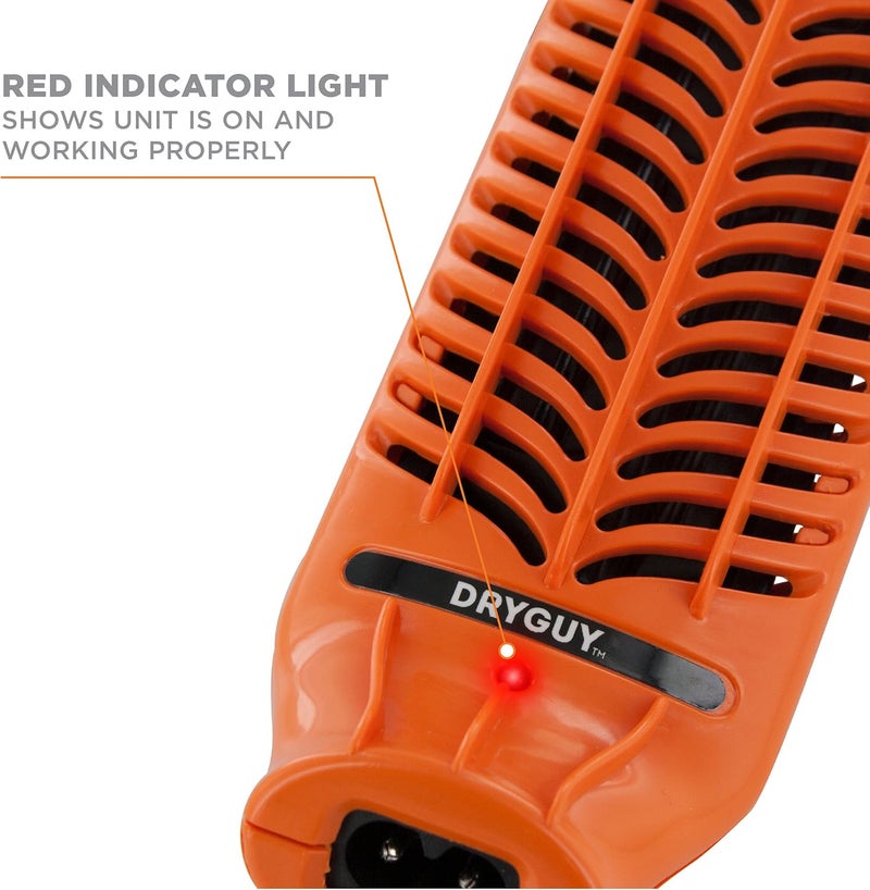 DRYGUY Travel Dry Boot and Shoe Dryer and Warmer, Orange & Black - Image 5